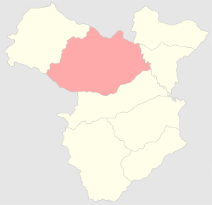 Елизаветпольский уезд на карте