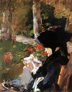 Édouard Manet - La Mère de Manet dans le Jardin de Bellevue.jpg