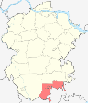 Шемуршинский район Шемуршинский муниципальный округ на карте