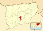 Расположение муниципалитета Бедмар-и-Гарсиэс на карте провинции