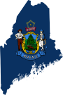 Flag map of Maine.svg