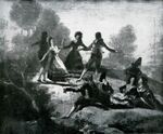 Goya - Baile campestre (boceto), Ca. 1776 - 1778, Colección particular.jpg