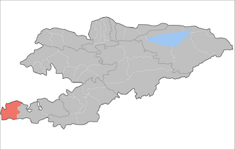 Лейлекский район на карте