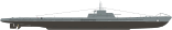 Shadowgraph S-1 IX series submarine.svg