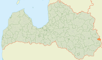 Бригская волость на карте
