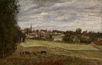 Camille Pissarro, Vue sur le village de Marly-le-Roi, 1870, 182, Fond E.G. Bührle.jpg