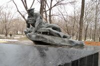 Common grave of the Volga Flotilla sailors and workers of the Red October Steelworks 001.jpg