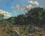 Frédéric Bazille - Landscape at Chailly - 1973.64 - Art Institute of Chicago.jpg