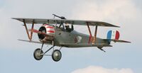Nieuport 23 at Festival of History 07.jpg