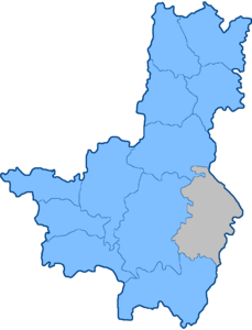 Кирсановский уезд на карте
