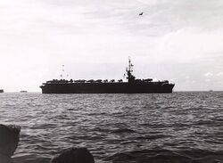 USS Block Island (CVE-106) at anchor on 30 April 1945.jpg