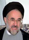 Visitation of President Khatami and Cabinet with Supreme Leader of Iran, Ali Khamenei - August 24, 1997 (Cropped-2).jpg