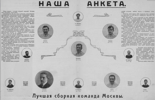 Сборная Москвы (анкета "К спорту!") 1912.png
