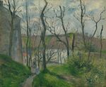 Camille Pissarro - Le Palais Royal, l’Hermitage, Pontoise - Virginia Museum of Fine Arts (PD 615).jpg
