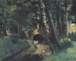 Camille Pissarro - Le Petit pont - 1875.jpg