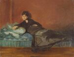 Édouard Manet - Berthe Morisot on a divan.jpg