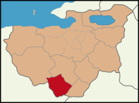 Bursa location Büyükorhan.svg