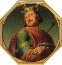 Kaisersaal Frankfurt am Main, Nr. 04 - Karl der Dicke, (Carl Trost).png