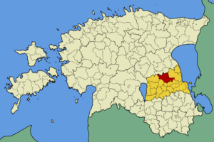 Тарту на карте