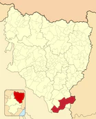 Расположение муниципалитета на карте провинции