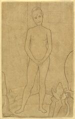 Georges Seurat, Study after "The Models", 1888, NGA 74269.jpg