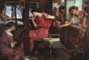 JohnWilliamWaterhouse-PenelopeandtheSuitors(1912).jpg