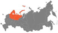 Map of Russia - Northern economic region (with Crimea).svg