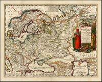 Moscoviae seu Russiae Magnae Generalis Tabula 1690 (Jacob Sandrart).jpg