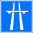 North Korean Road sign (Motorway or Expressway Ahead A).svg