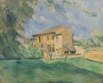 Paul Cézanne - The Farm at the Jas de Bouffan (La Ferme au Jas de Bouffan) - BF188 - Barnes Foundation.jpg