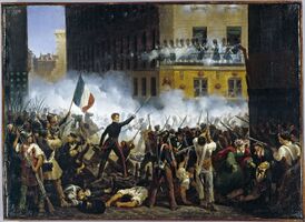Révolution de 1830 - Combat de la rue de Rohan - 29.07.1830.jpg