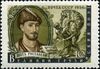 The Soviet Union 1956 CPA 1970 stamp (Shota Rustaveli and Episode from The Knight in the Panther's Skin).jpg