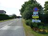 Écordal (Ardennes) city limit sign.JPG