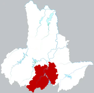 Хошань на карте