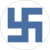 Finnish air force roundel 1934-1945 border.svg
