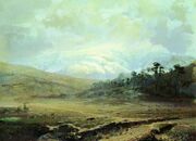 Fyodor Vasilyev Crimean Mountains in winter 11031.jpg