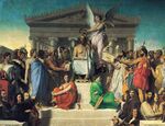 Jean Auguste Dominique Ingres, Apotheosis of Homer, 1827.jpg