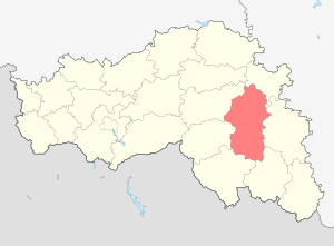 Красногвардейский район на карте