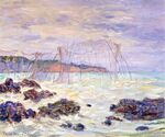 Monet w 769 fishing nets at pourville.jpg