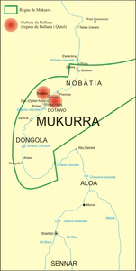 Карта Мукурры. Дотаво в центре