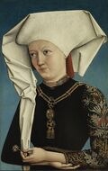 Retrato de una dama con la Orden del Cisne, anónimo alemán.jpg