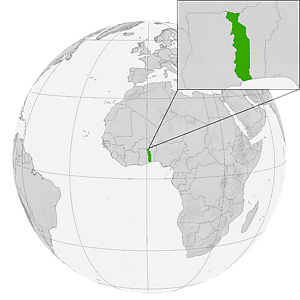 Того на карте мира