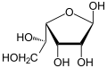Beta-D-Gulofuranose.svg