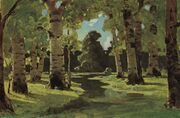 Kuindzhi Birch grove study 1898 1908.jpg