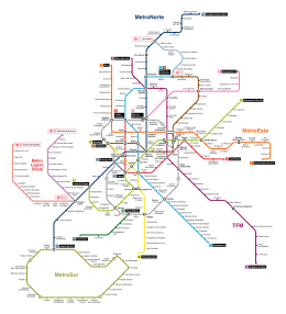Madrid Metro Map.svg