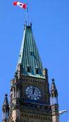Peace Tower full mast flag.jpg
