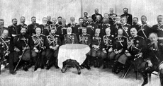 Празднование 25-летия покорения Хивы. Главные участники Хивинского похода 1873 года.png