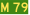 Australian Alphanumeric State Route M79.svg