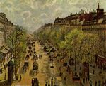 Camille Pissarro - Boulevard Montmartre, printemps - Israel-Museum.jpg