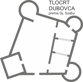 Dubovac tlocrt.svg